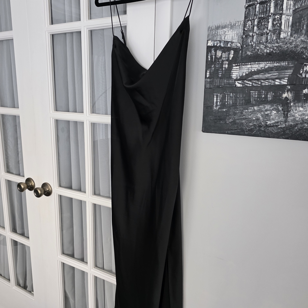 Cowl Neck Slip Dress